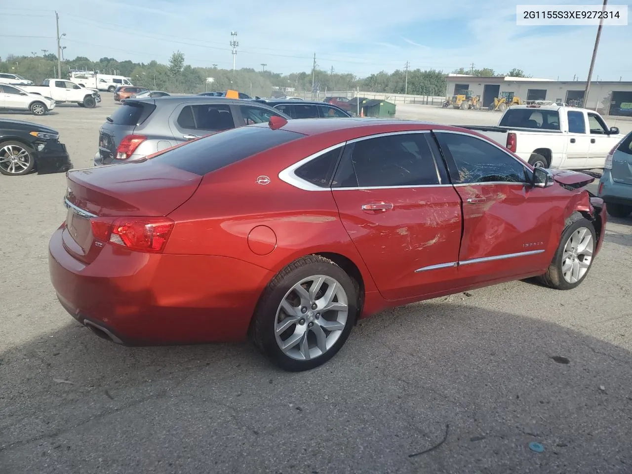 2G1155S3XE9272314 2014 Chevrolet Impala Ltz