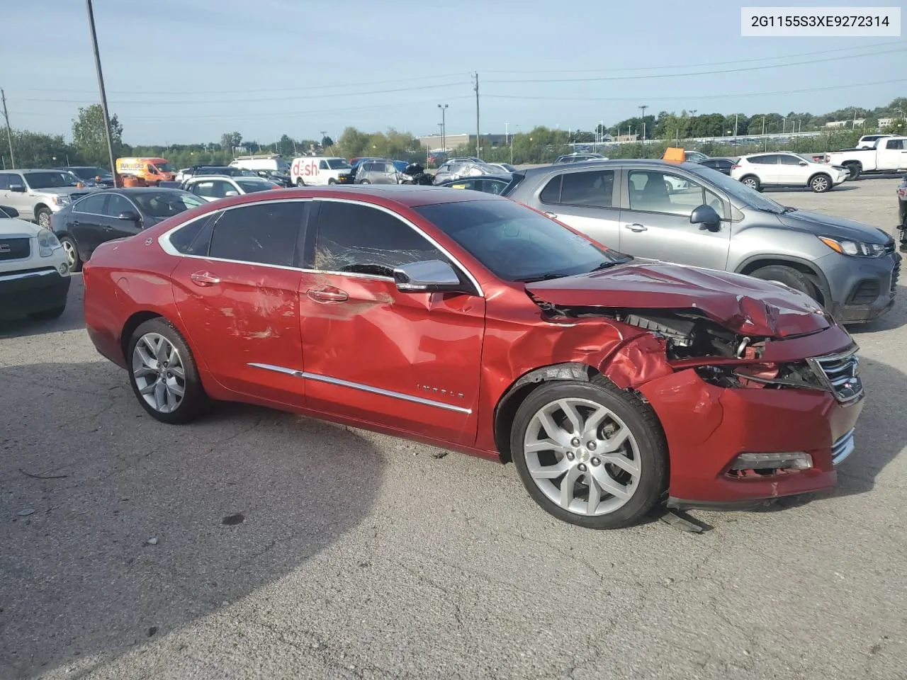 2014 Chevrolet Impala Ltz VIN: 2G1155S3XE9272314 Lot: 69812174