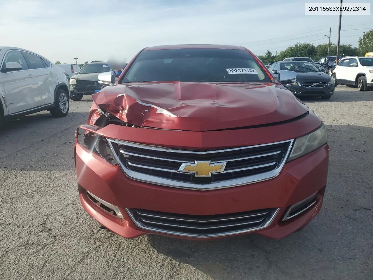 2G1155S3XE9272314 2014 Chevrolet Impala Ltz