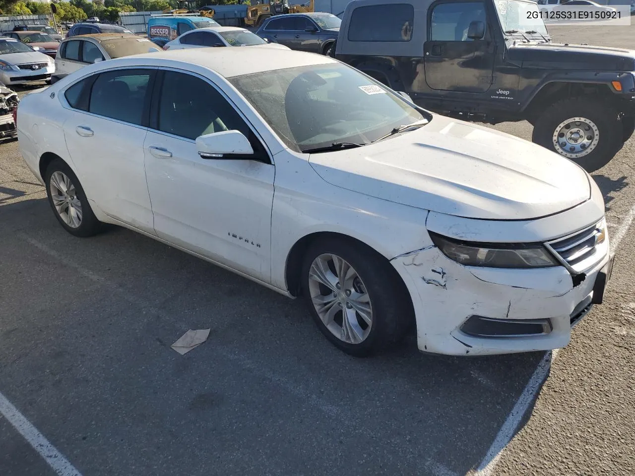 2G1125S31E9150921 2014 Chevrolet Impala Lt