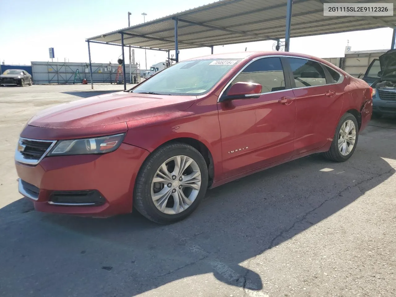 2014 Chevrolet Impala Lt VIN: 2G1115SL2E9112326 Lot: 70460164