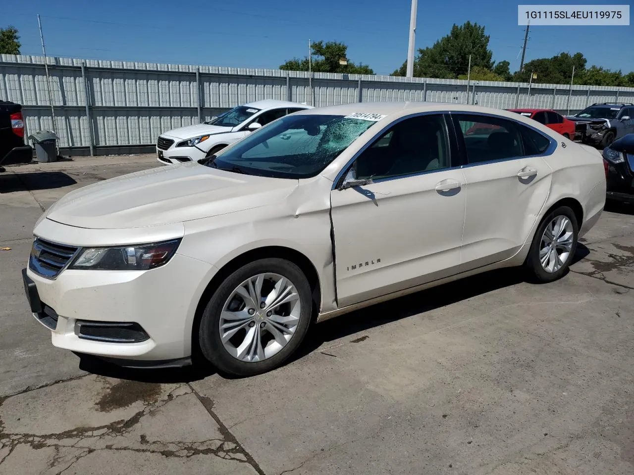 2014 Chevrolet Impala Lt VIN: 1G1115SL4EU119975 Lot: 70514794