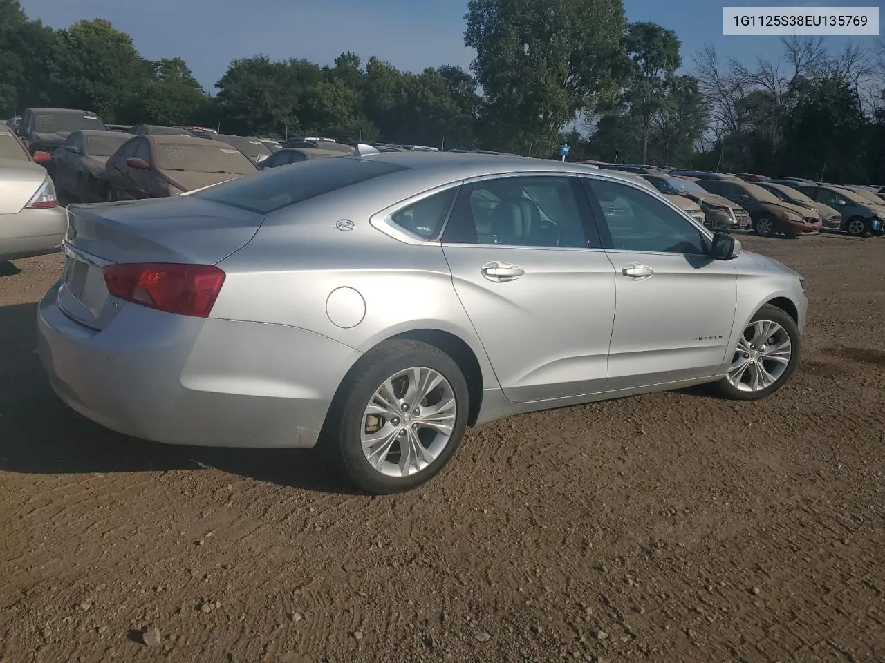 2014 Chevrolet Impala Lt VIN: 1G1125S38EU135769 Lot: 70604424