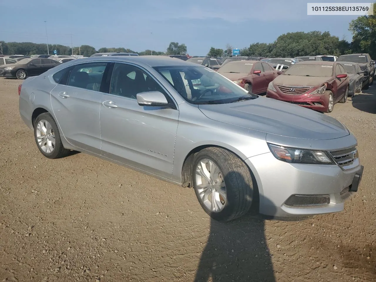 2014 Chevrolet Impala Lt VIN: 1G1125S38EU135769 Lot: 70604424