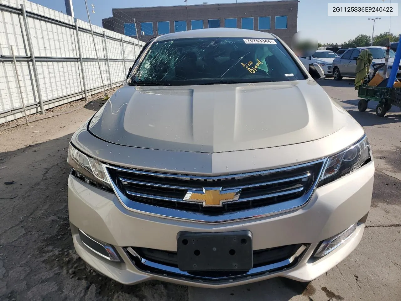 2G1125S36E9240422 2014 Chevrolet Impala Lt