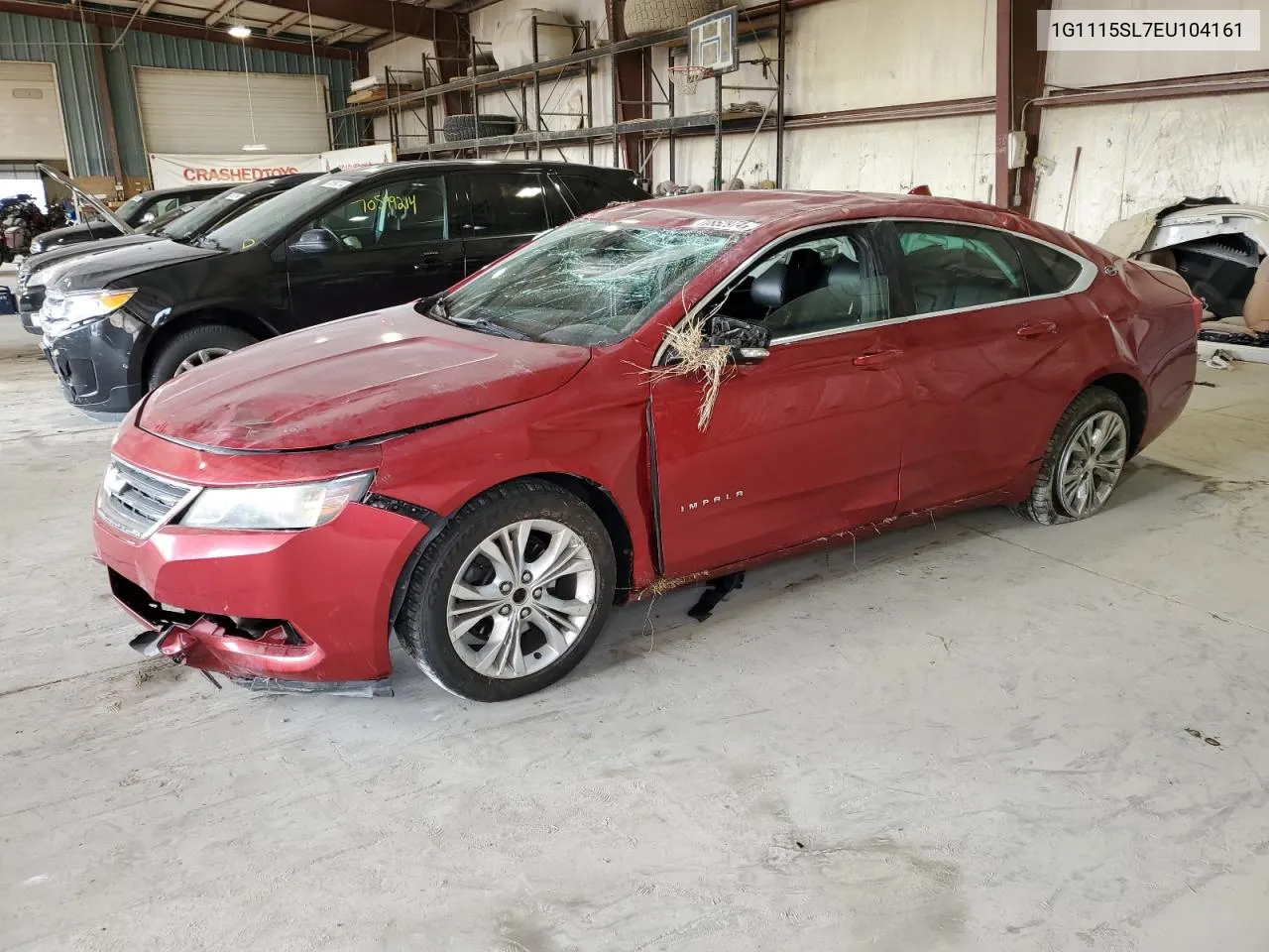 2014 Chevrolet Impala Lt VIN: 1G1115SL7EU104161 Lot: 70852974