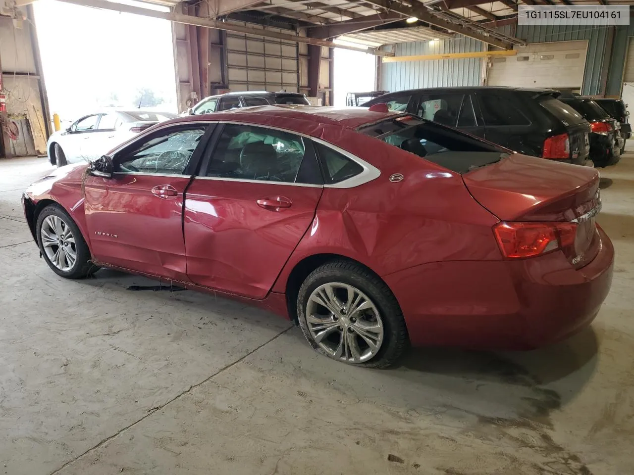 2014 Chevrolet Impala Lt VIN: 1G1115SL7EU104161 Lot: 70852974