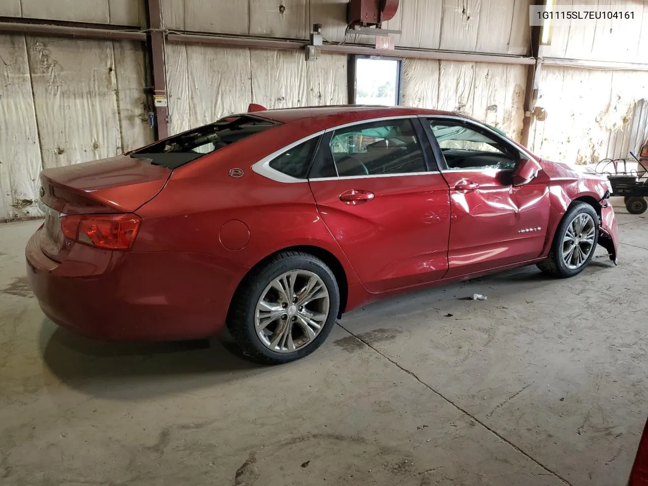 2014 Chevrolet Impala Lt VIN: 1G1115SL7EU104161 Lot: 70852974