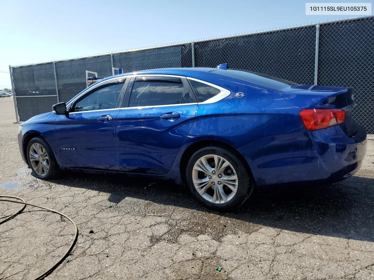 2014 Chevrolet Impala Lt VIN: 1G1115SL9EU105375 Lot: 70891034