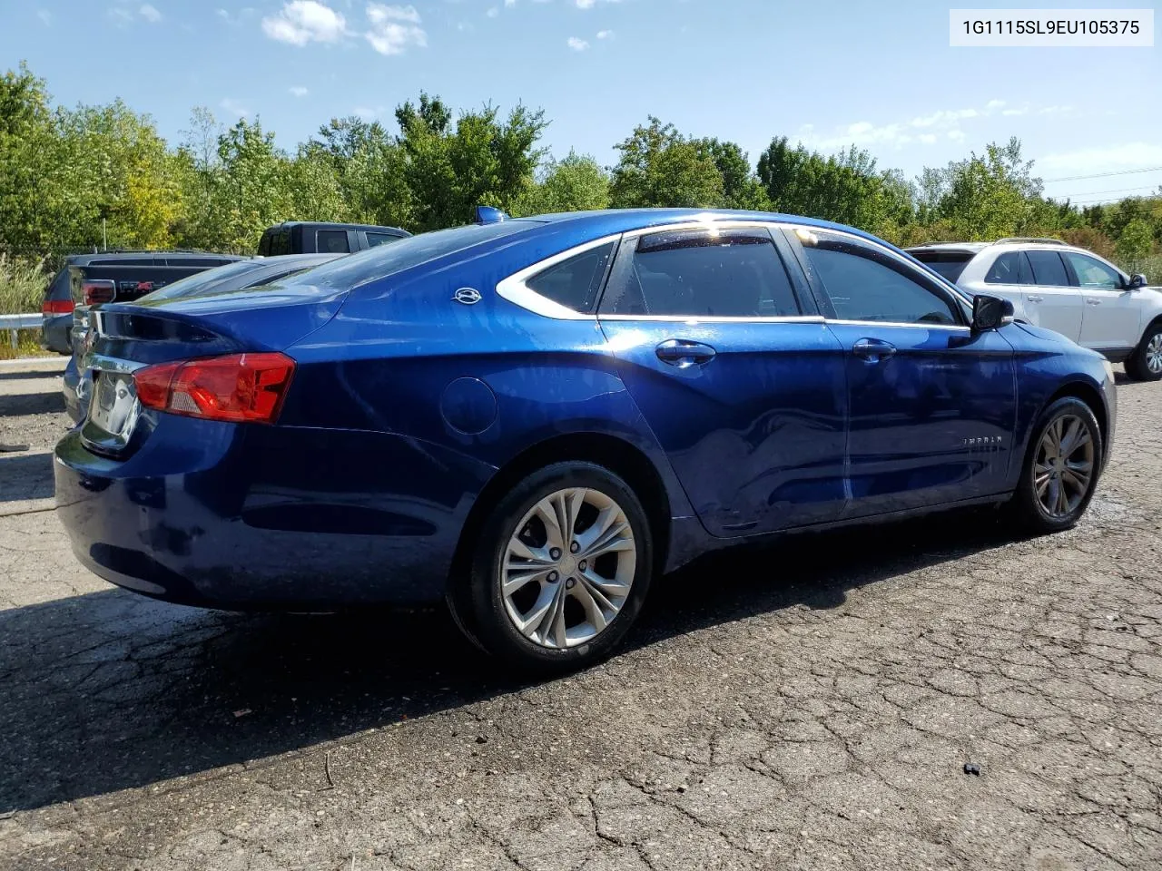 2014 Chevrolet Impala Lt VIN: 1G1115SL9EU105375 Lot: 70891034