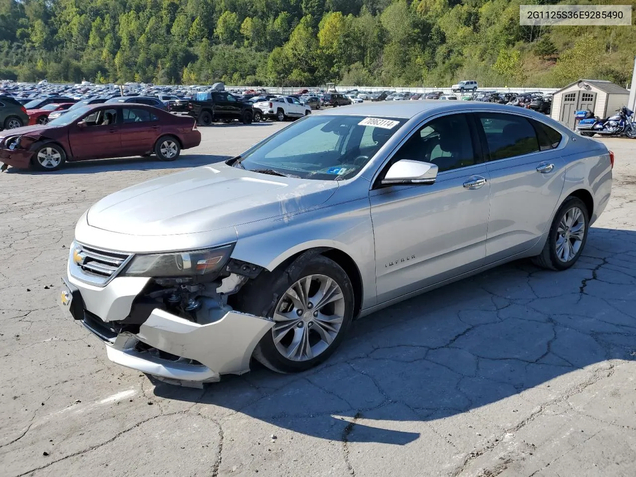 2014 Chevrolet Impala Lt VIN: 2G1125S36E9285490 Lot: 70963114