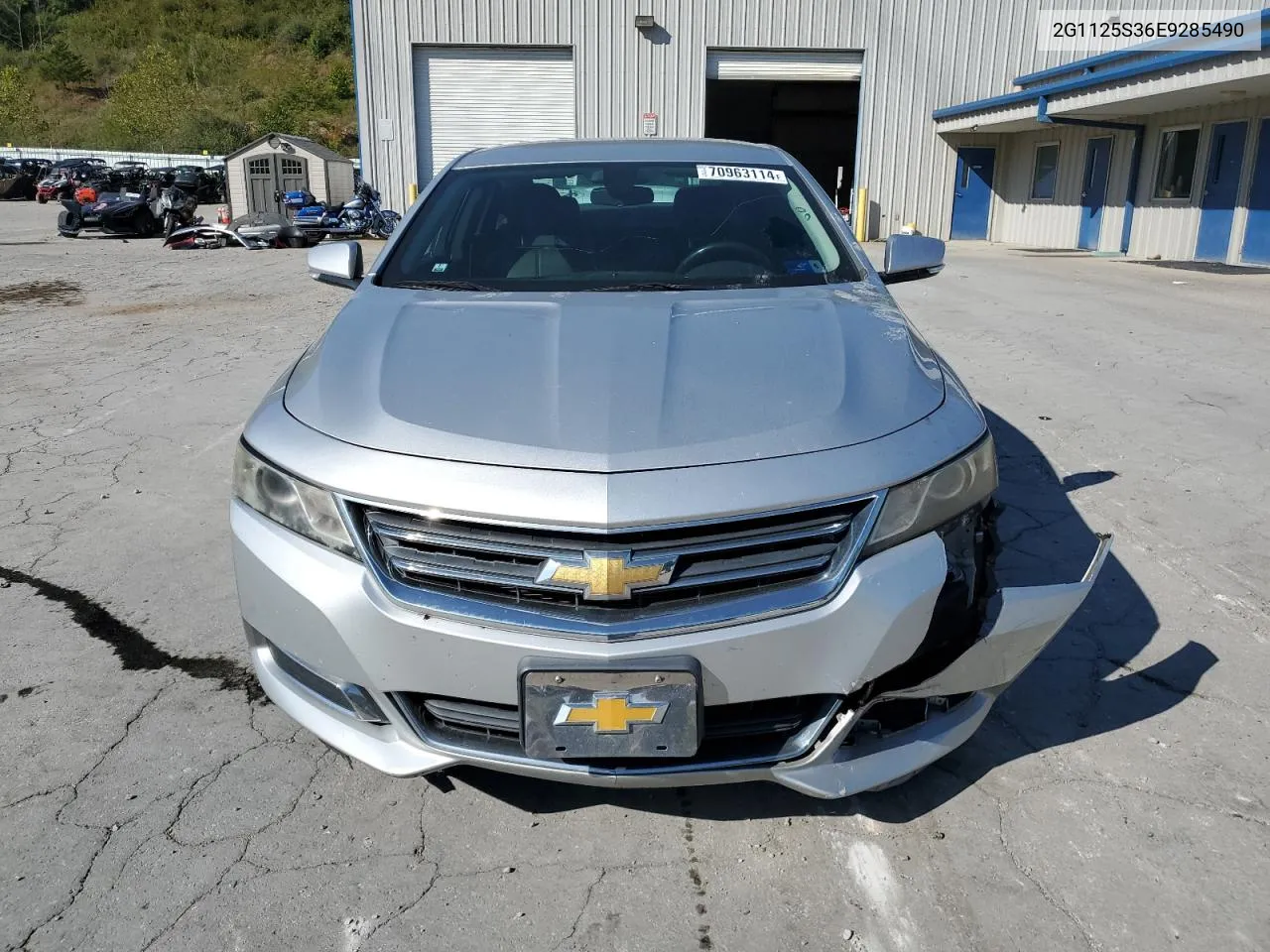 2014 Chevrolet Impala Lt VIN: 2G1125S36E9285490 Lot: 70963114