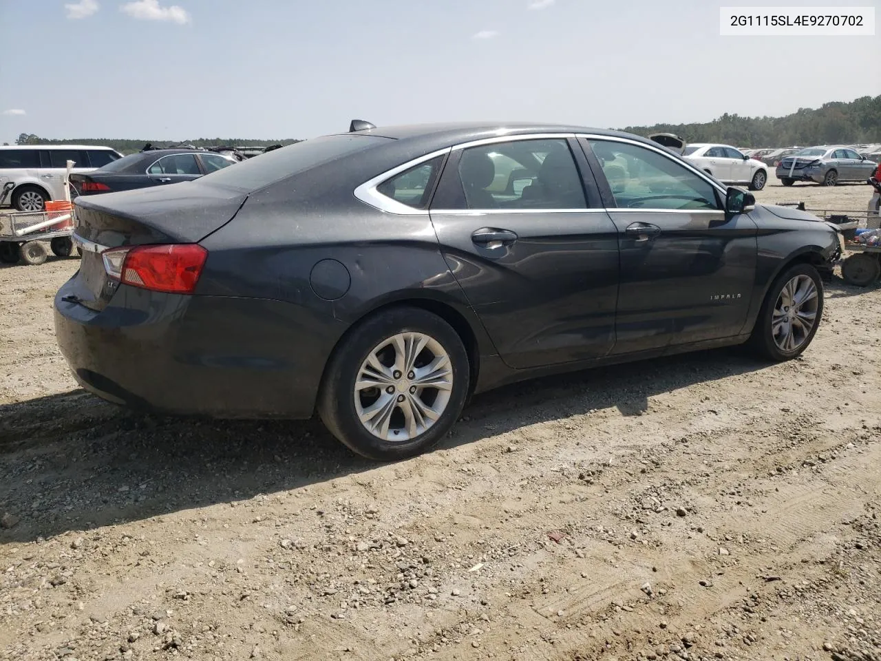 2G1115SL4E9270702 2014 Chevrolet Impala Lt