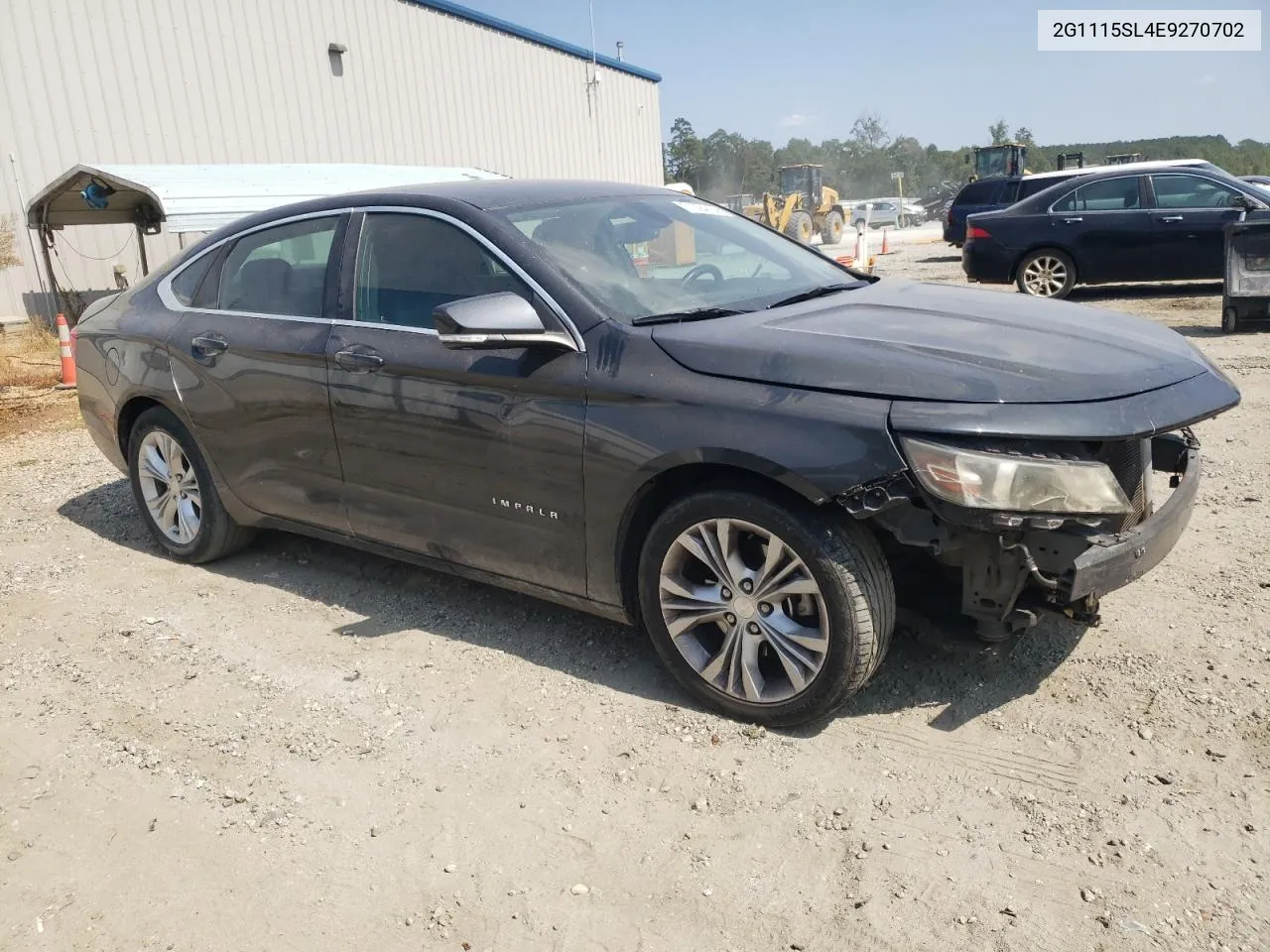 2014 Chevrolet Impala Lt VIN: 2G1115SL4E9270702 Lot: 71094284