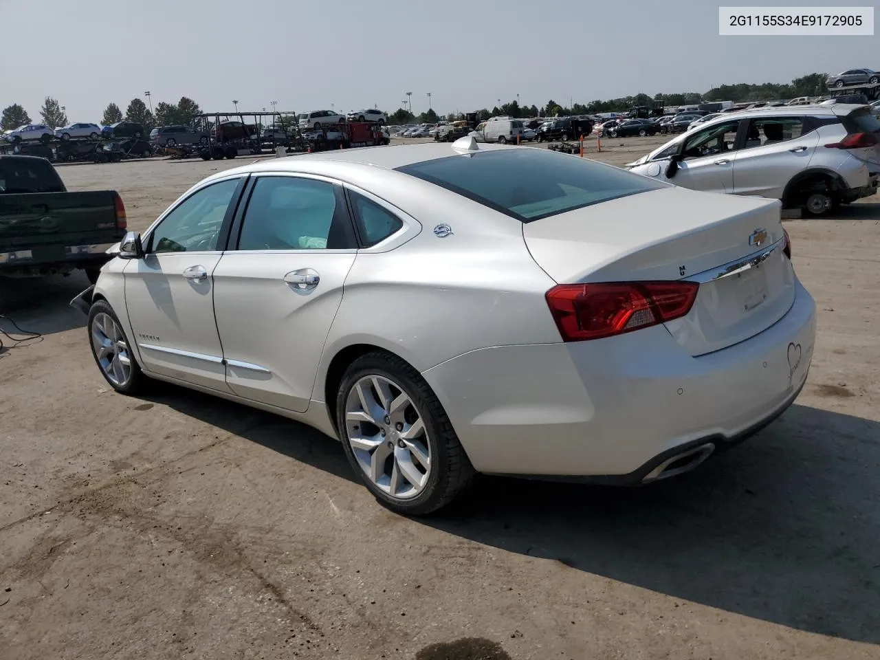 2014 Chevrolet Impala Ltz VIN: 2G1155S34E9172905 Lot: 71108654