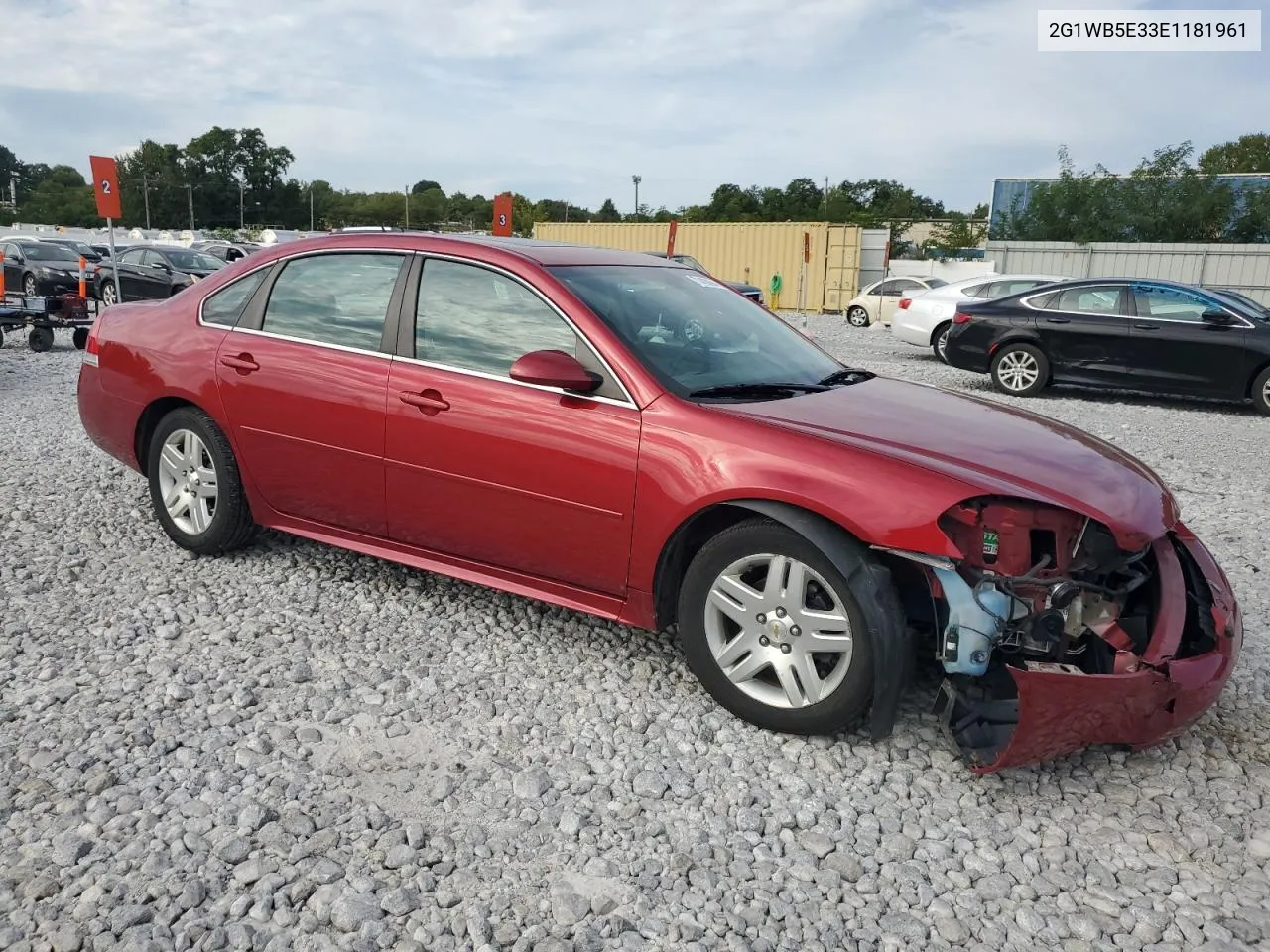 2G1WB5E33E1181961 2014 Chevrolet Impala Limited Lt