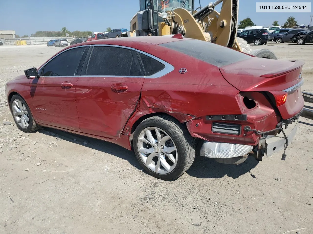 2014 Chevrolet Impala Lt VIN: 1G1115SL6EU124644 Lot: 71488064