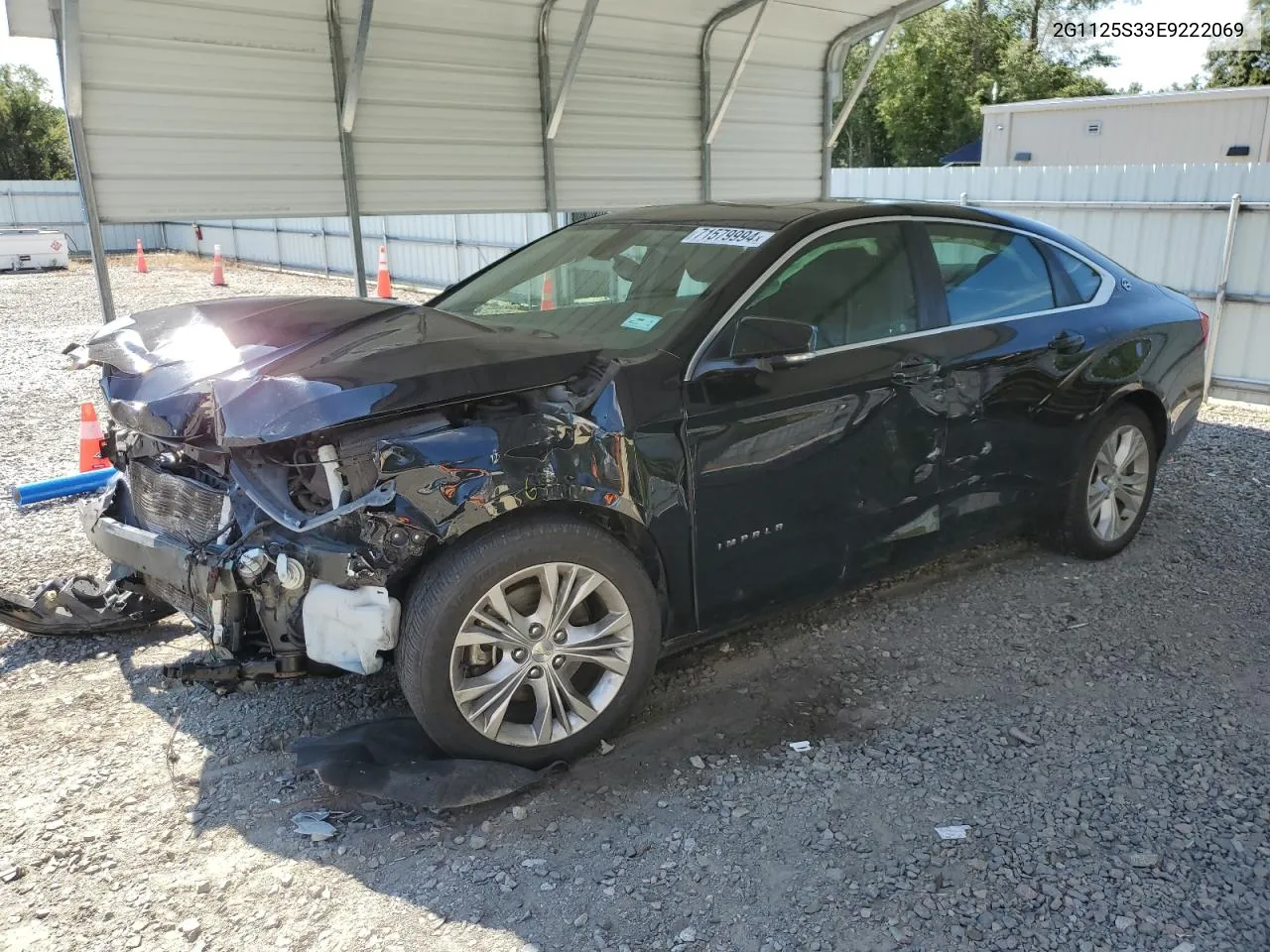 2G1125S33E9222069 2014 Chevrolet Impala Lt