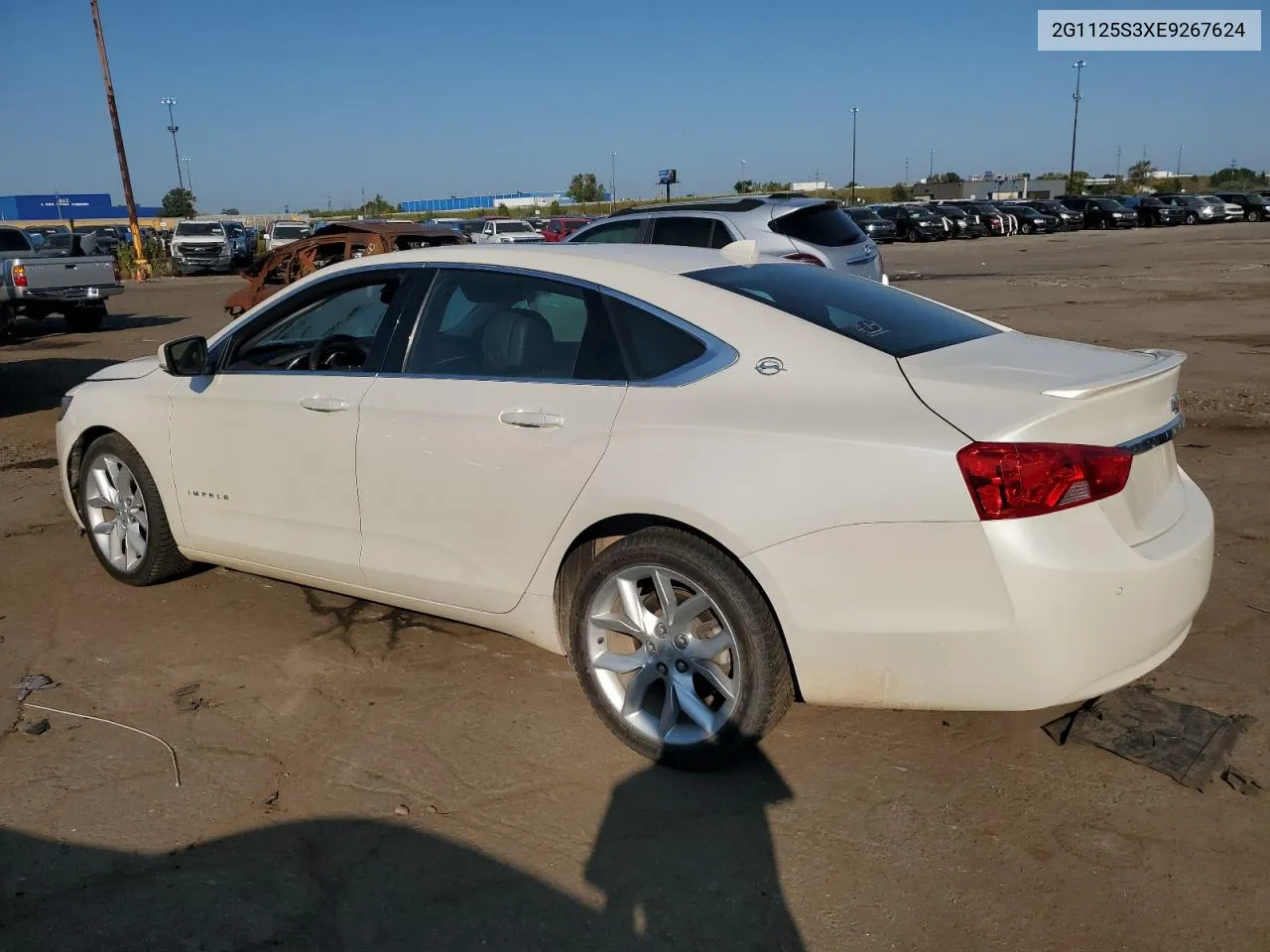 2014 Chevrolet Impala Lt VIN: 2G1125S3XE9267624 Lot: 71697484