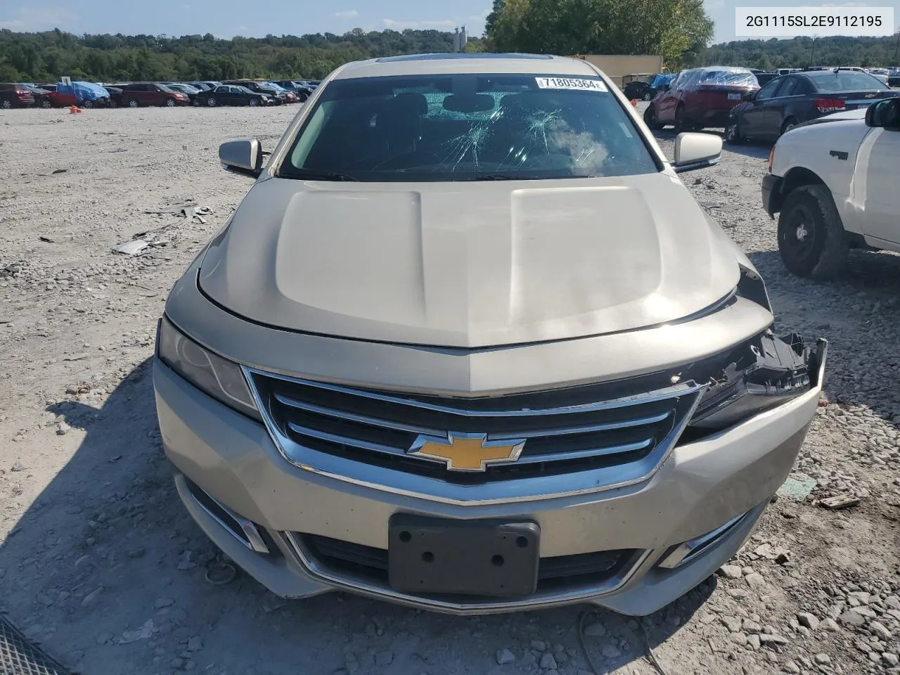 2G1115SL2E9112195 2014 Chevrolet Impala Lt