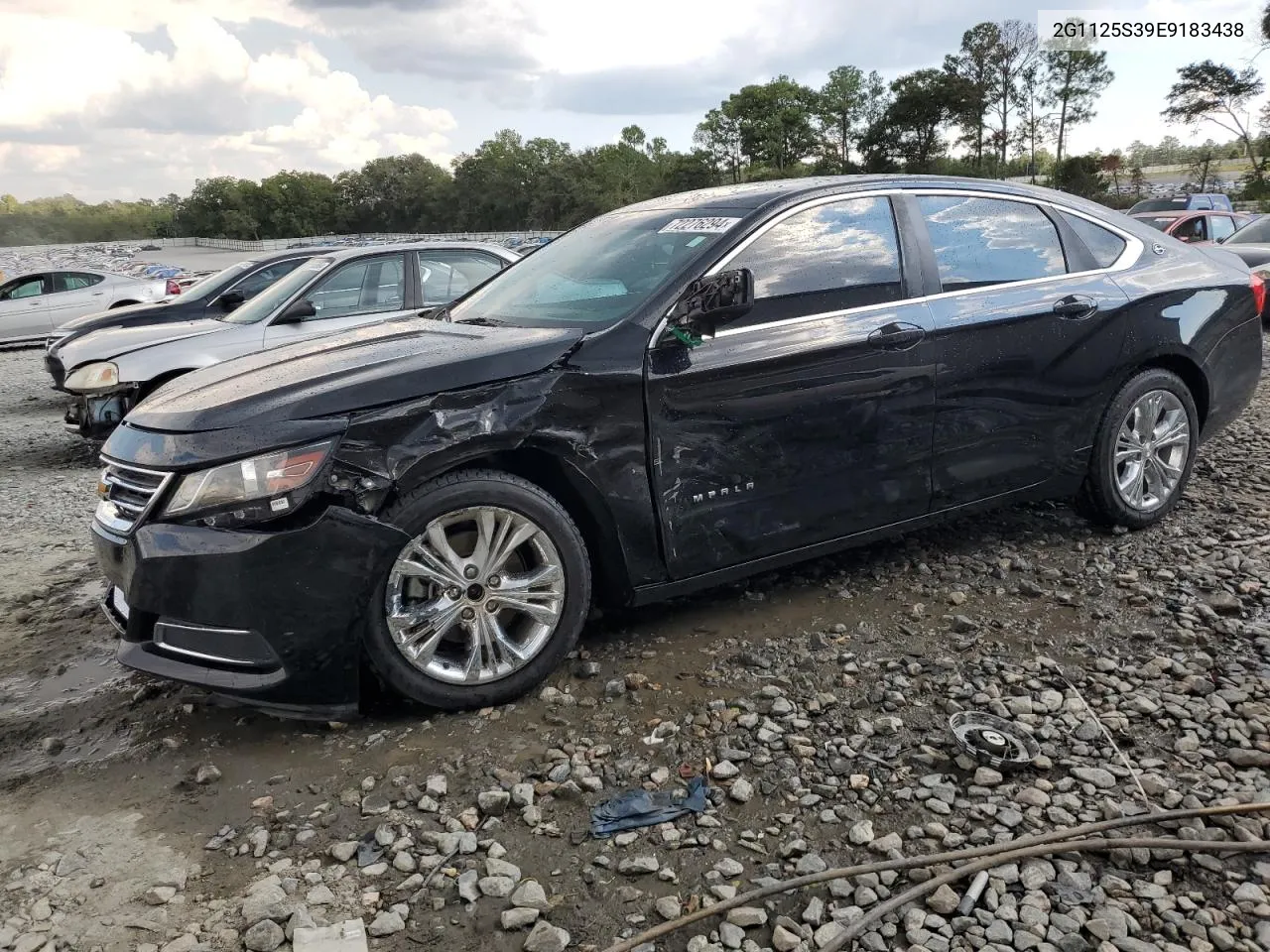 2014 Chevrolet Impala Lt VIN: 2G1125S39E9183438 Lot: 72276294