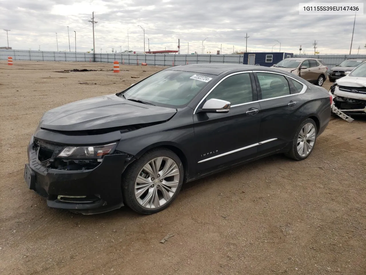 2014 Chevrolet Impala Ltz VIN: 1G1155S39EU147436 Lot: 72322724