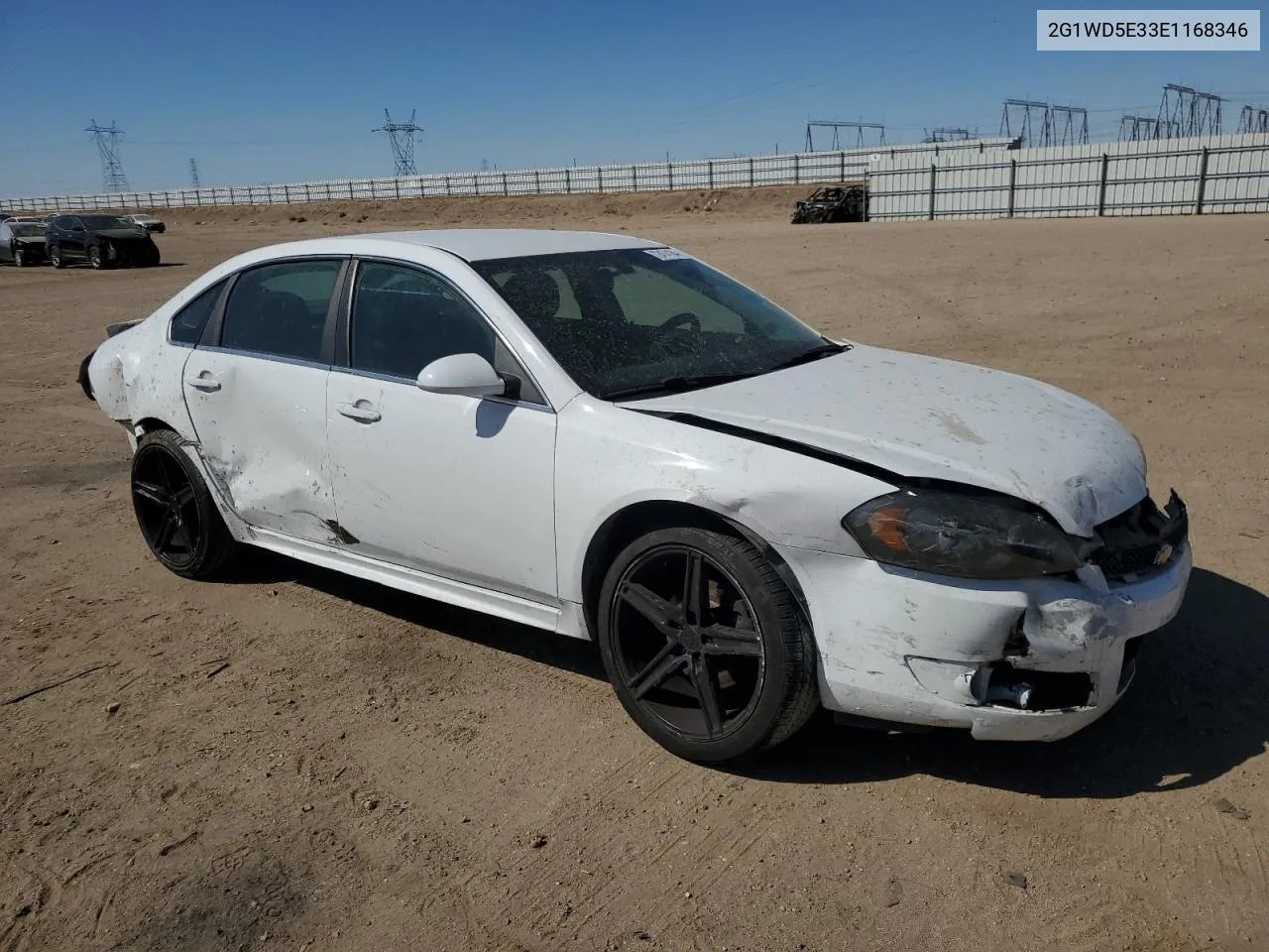 2G1WD5E33E1168346 2014 Chevrolet Impala Limited Police