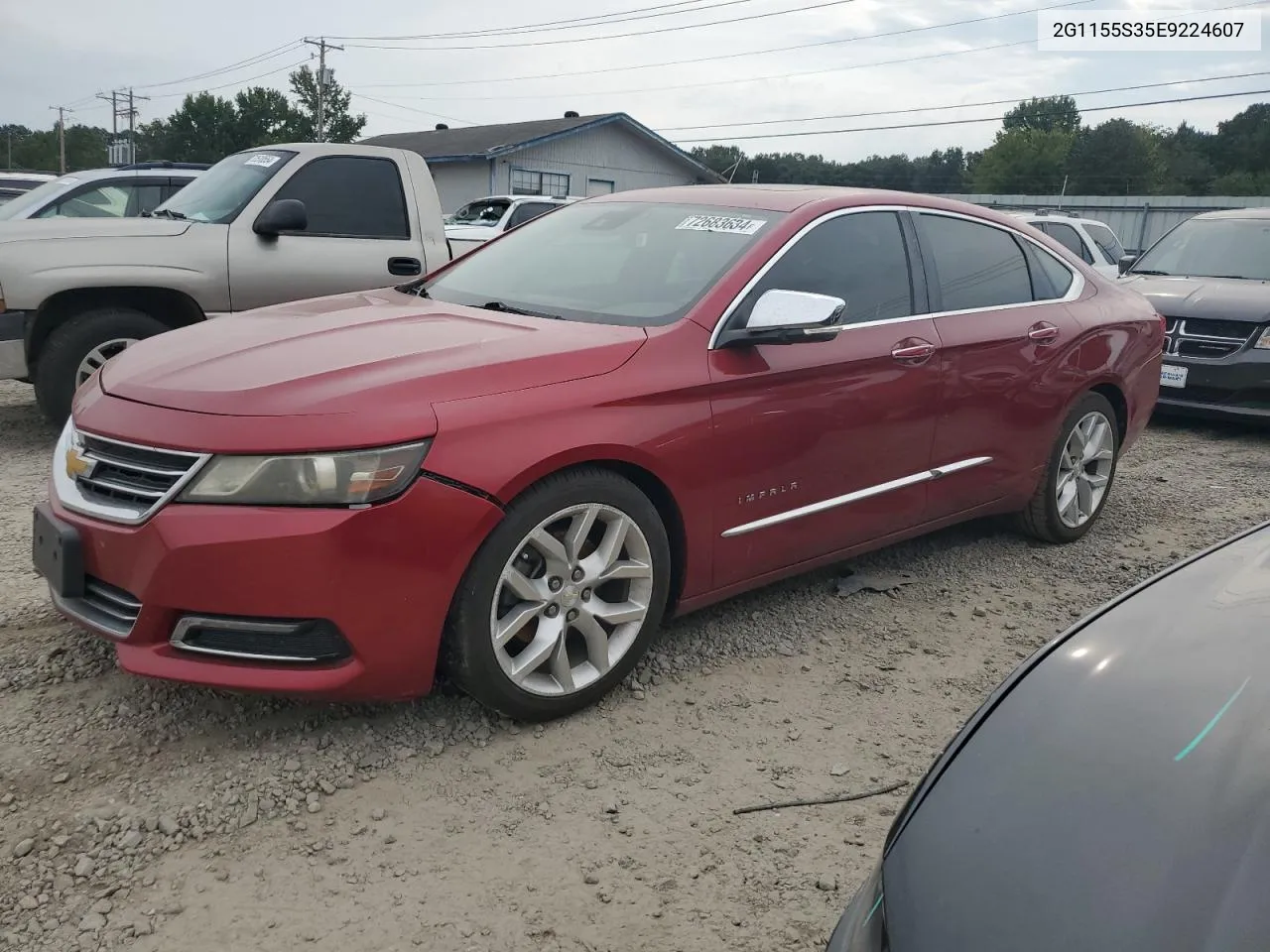 2G1155S35E9224607 2014 Chevrolet Impala Ltz