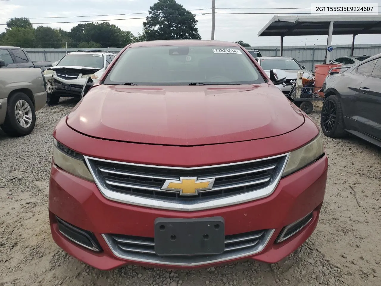 2G1155S35E9224607 2014 Chevrolet Impala Ltz