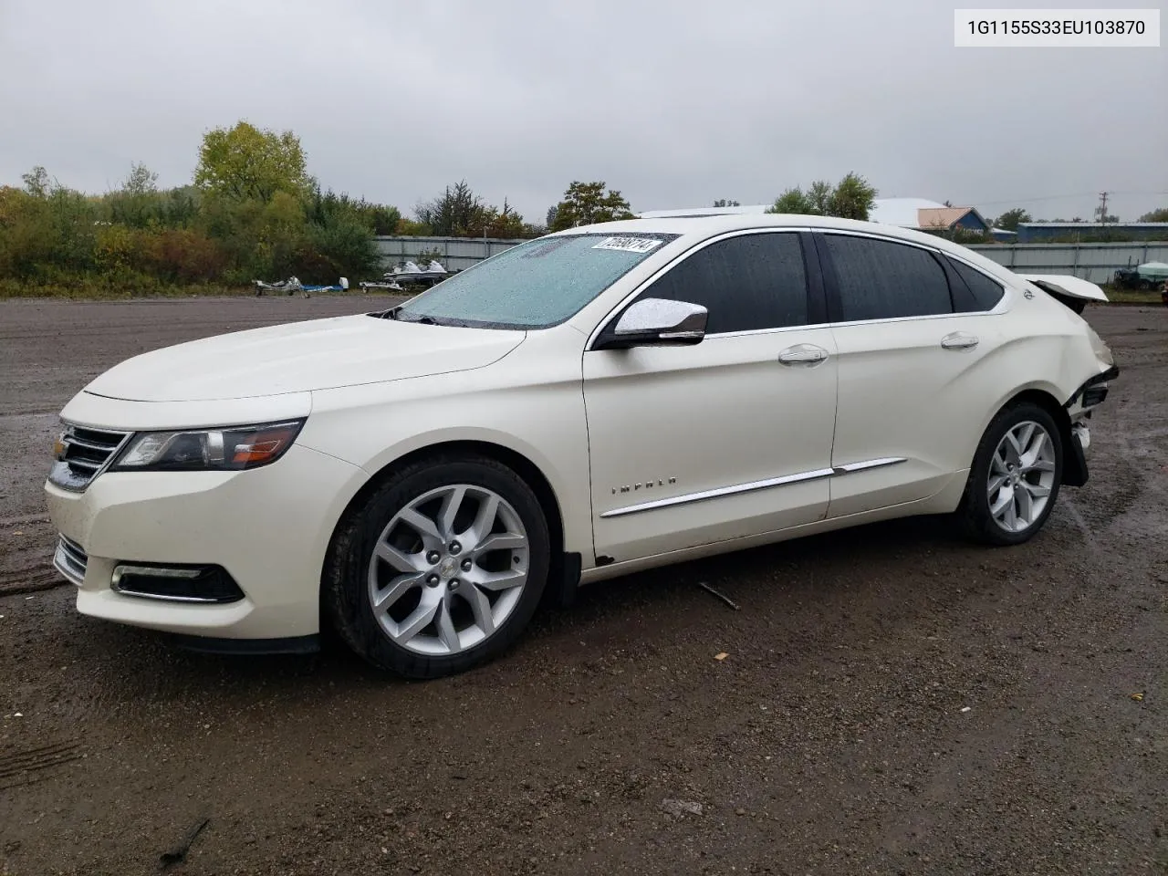 1G1155S33EU103870 2014 Chevrolet Impala Ltz