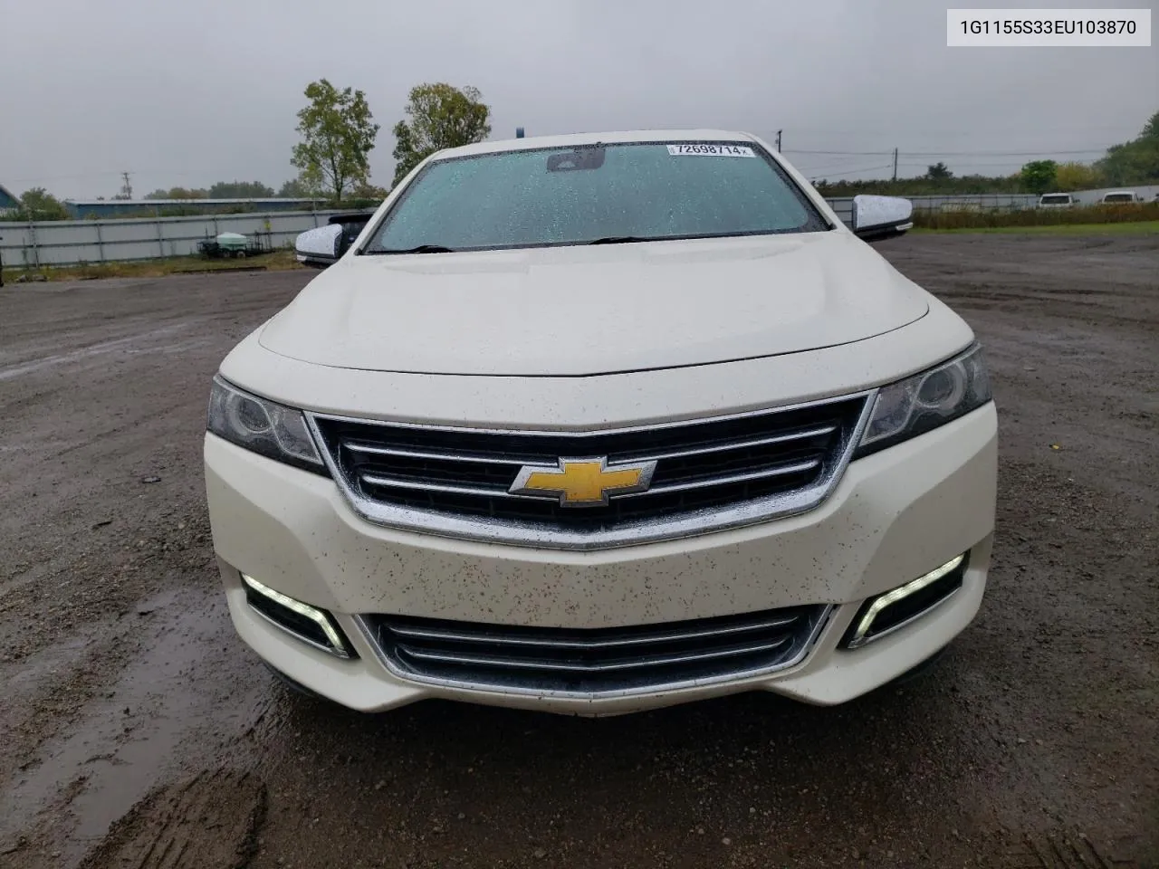 2014 Chevrolet Impala Ltz VIN: 1G1155S33EU103870 Lot: 72698714