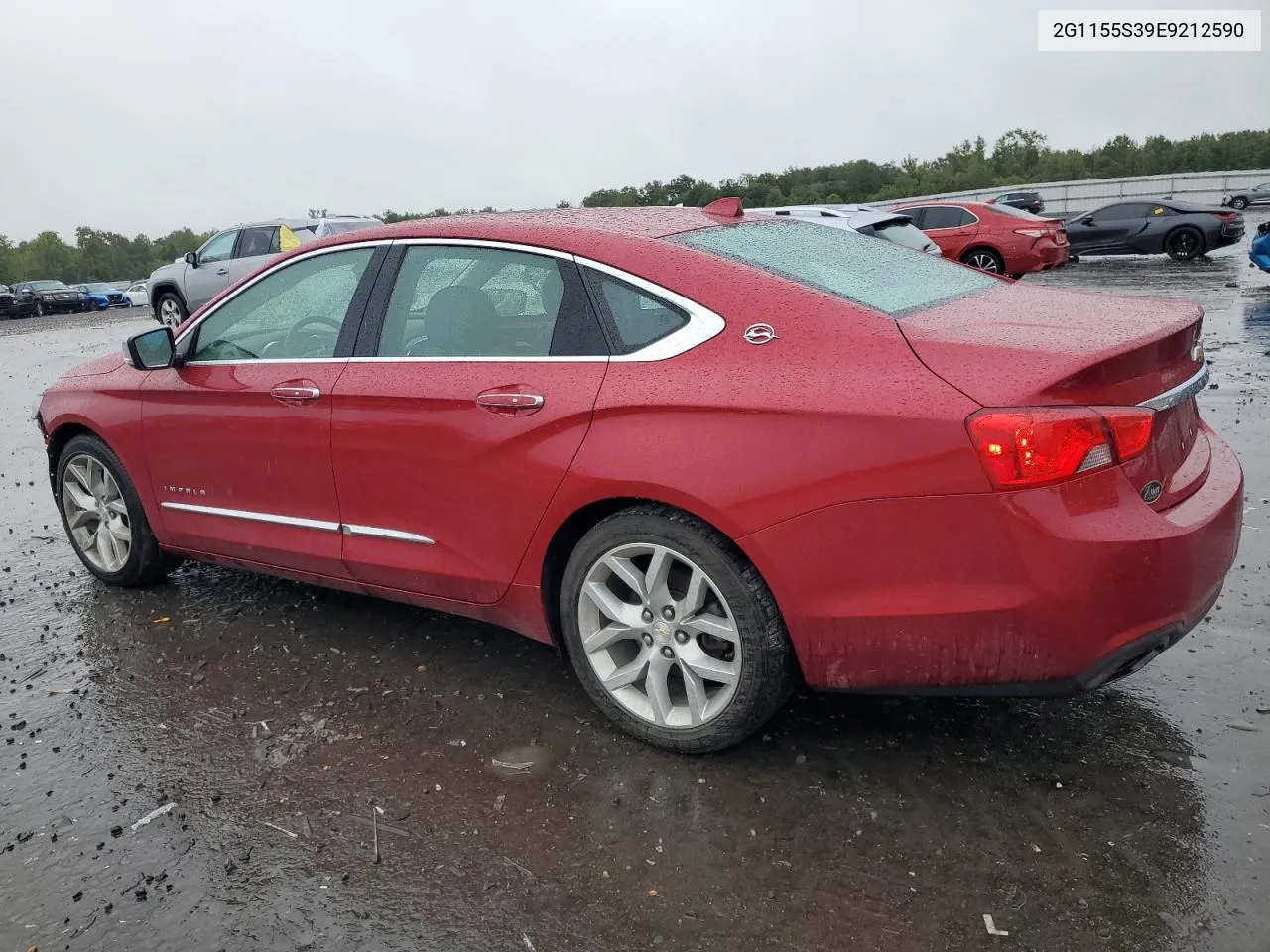 2014 Chevrolet Impala Ltz VIN: 2G1155S39E9212590 Lot: 72742324