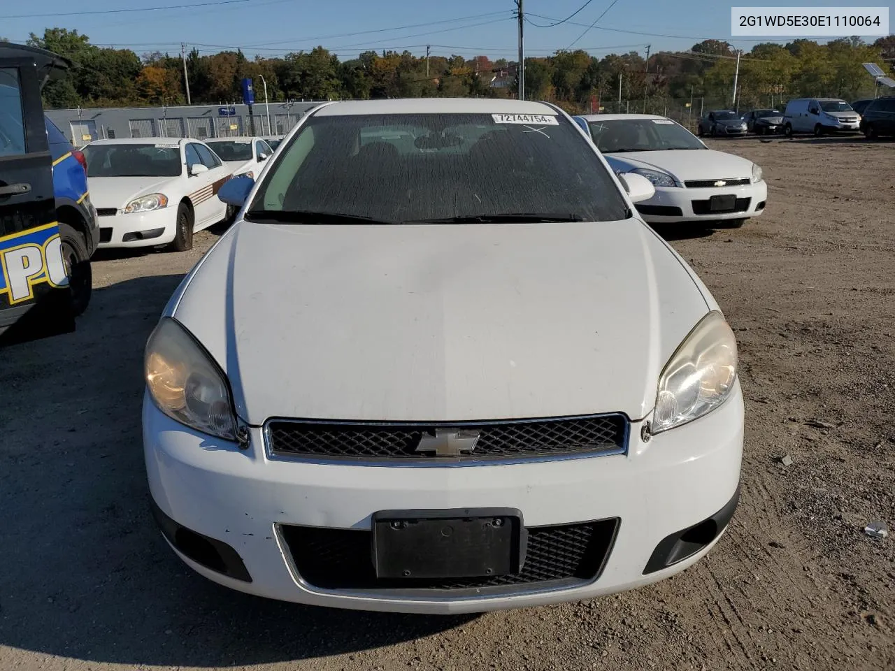 2014 Chevrolet Impala Limited Police VIN: 2G1WD5E30E1110064 Lot: 72744754