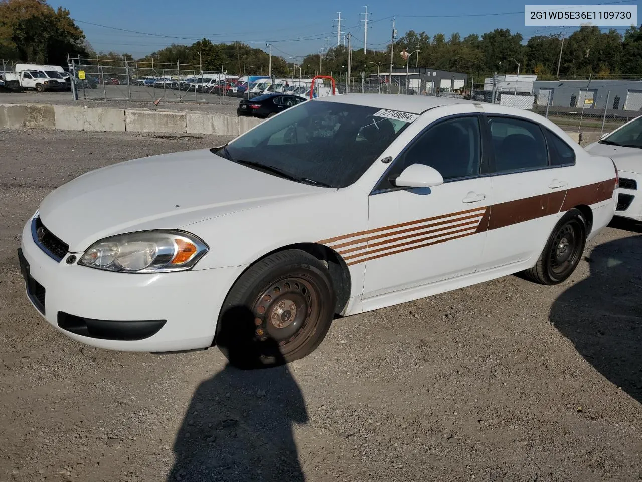 2G1WD5E36E1109730 2014 Chevrolet Impala Limited Police