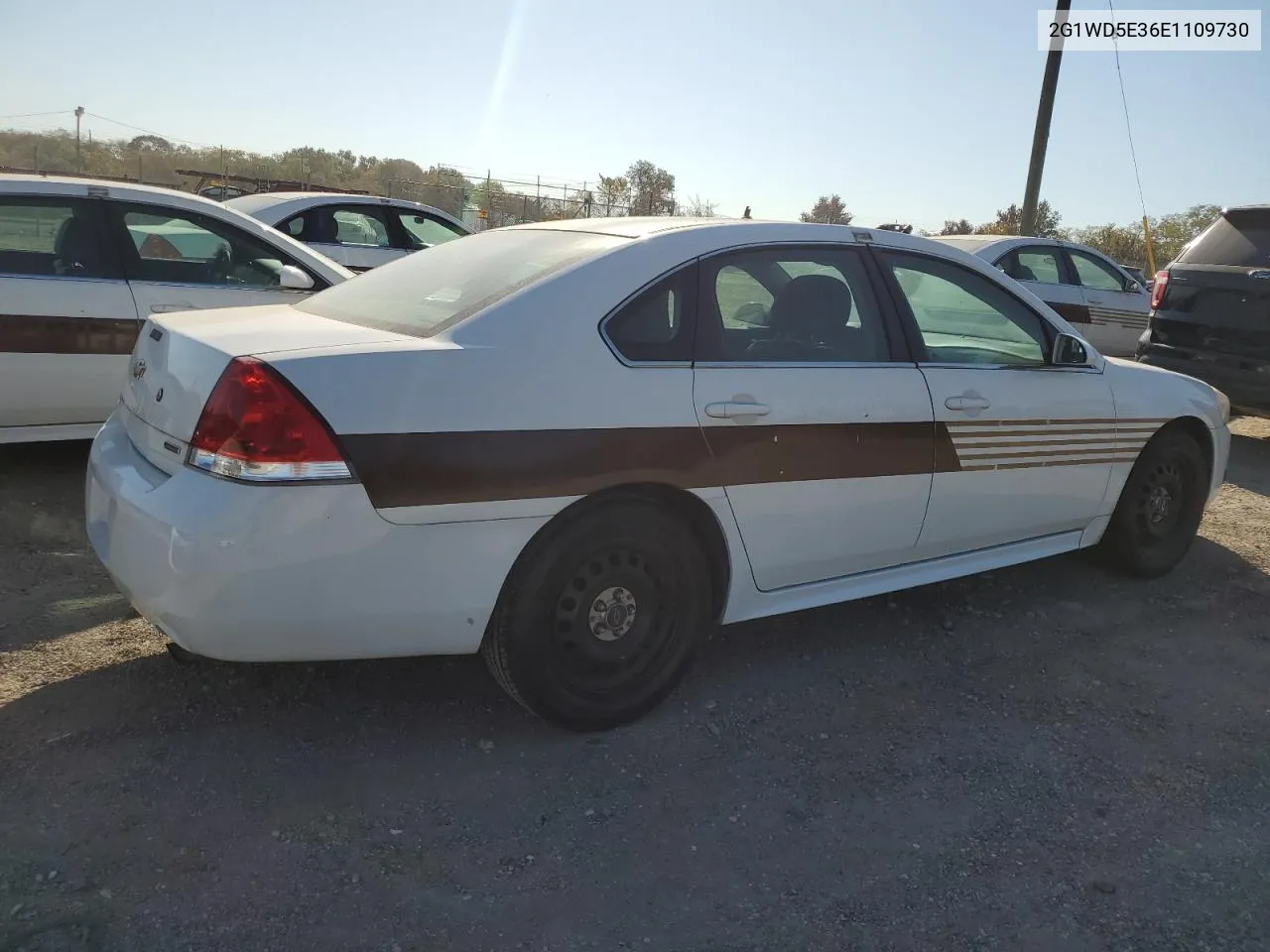 2014 Chevrolet Impala Limited Police VIN: 2G1WD5E36E1109730 Lot: 72749064