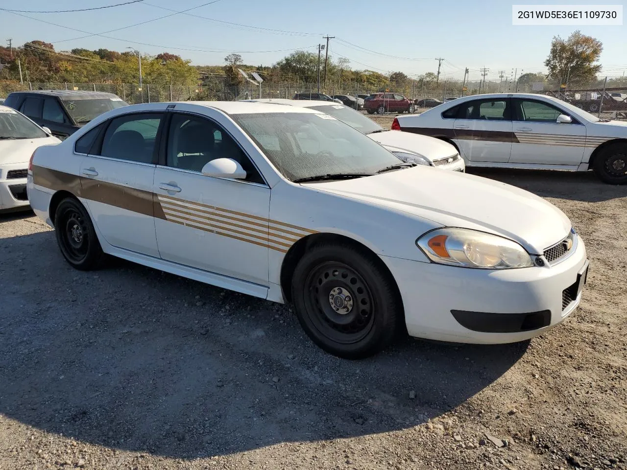 2014 Chevrolet Impala Limited Police VIN: 2G1WD5E36E1109730 Lot: 72749064