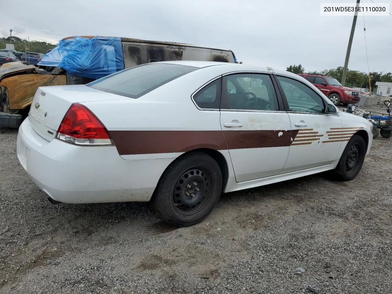 2G1WD5E35E1110030 2014 Chevrolet Impala Limited Police