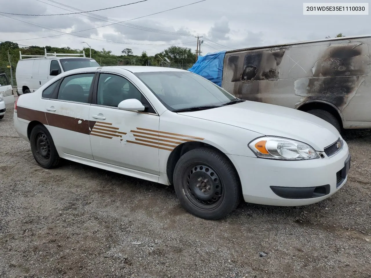 2G1WD5E35E1110030 2014 Chevrolet Impala Limited Police