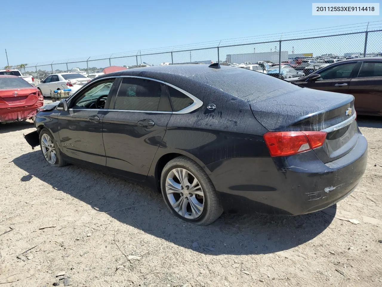 2014 Chevrolet Impala Lt VIN: 2G1125S3XE9114418 Lot: 73023704