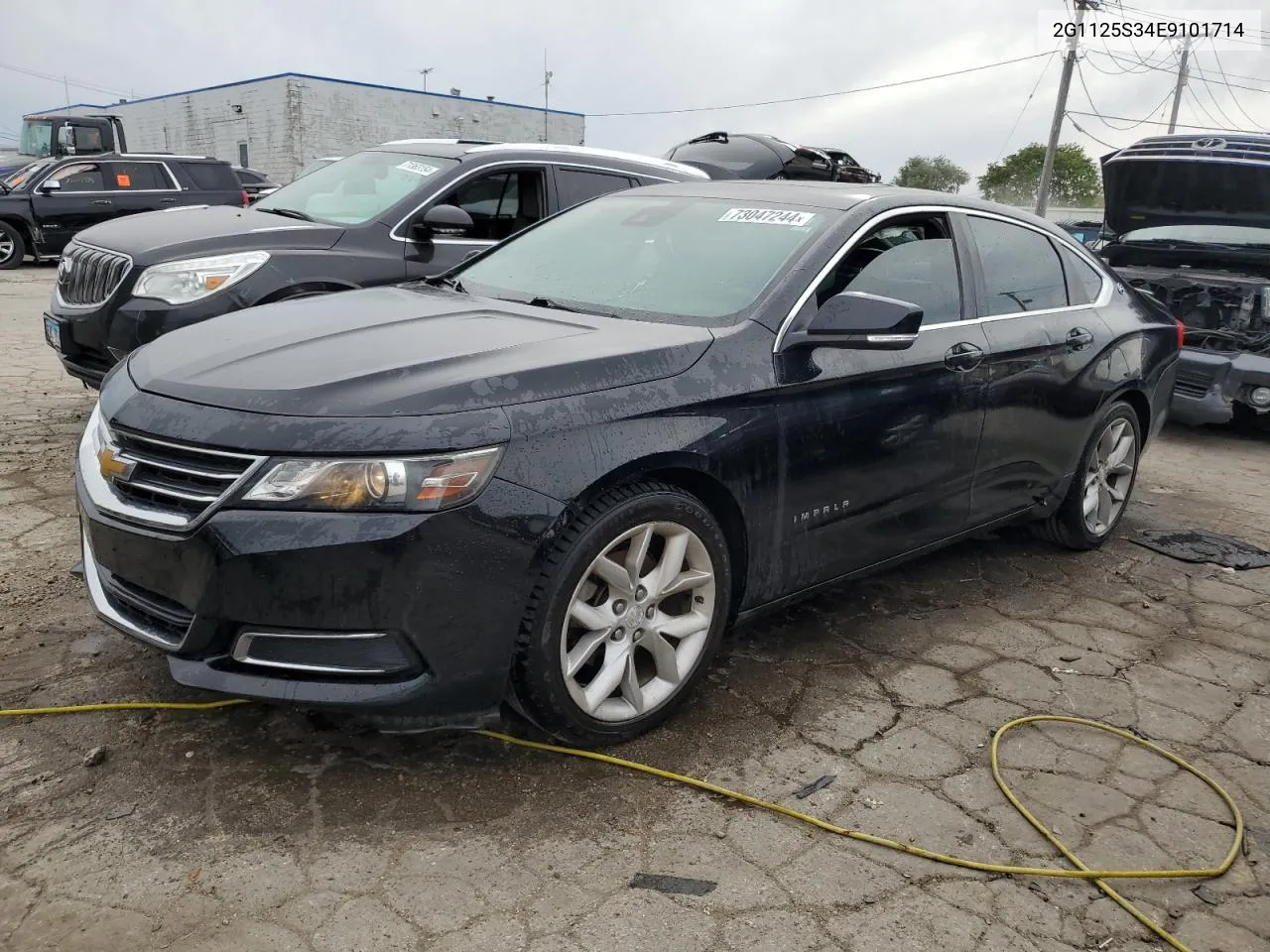 2014 Chevrolet Impala Lt VIN: 2G1125S34E9101714 Lot: 73047244