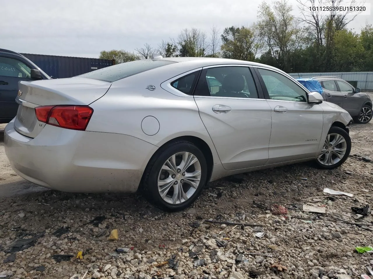 2014 Chevrolet Impala Lt VIN: 1G1125S39EU151320 Lot: 73133924