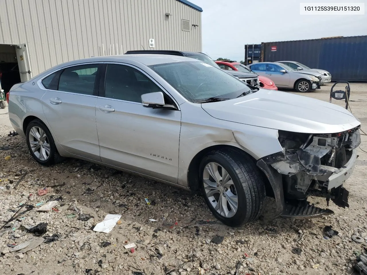 2014 Chevrolet Impala Lt VIN: 1G1125S39EU151320 Lot: 73133924