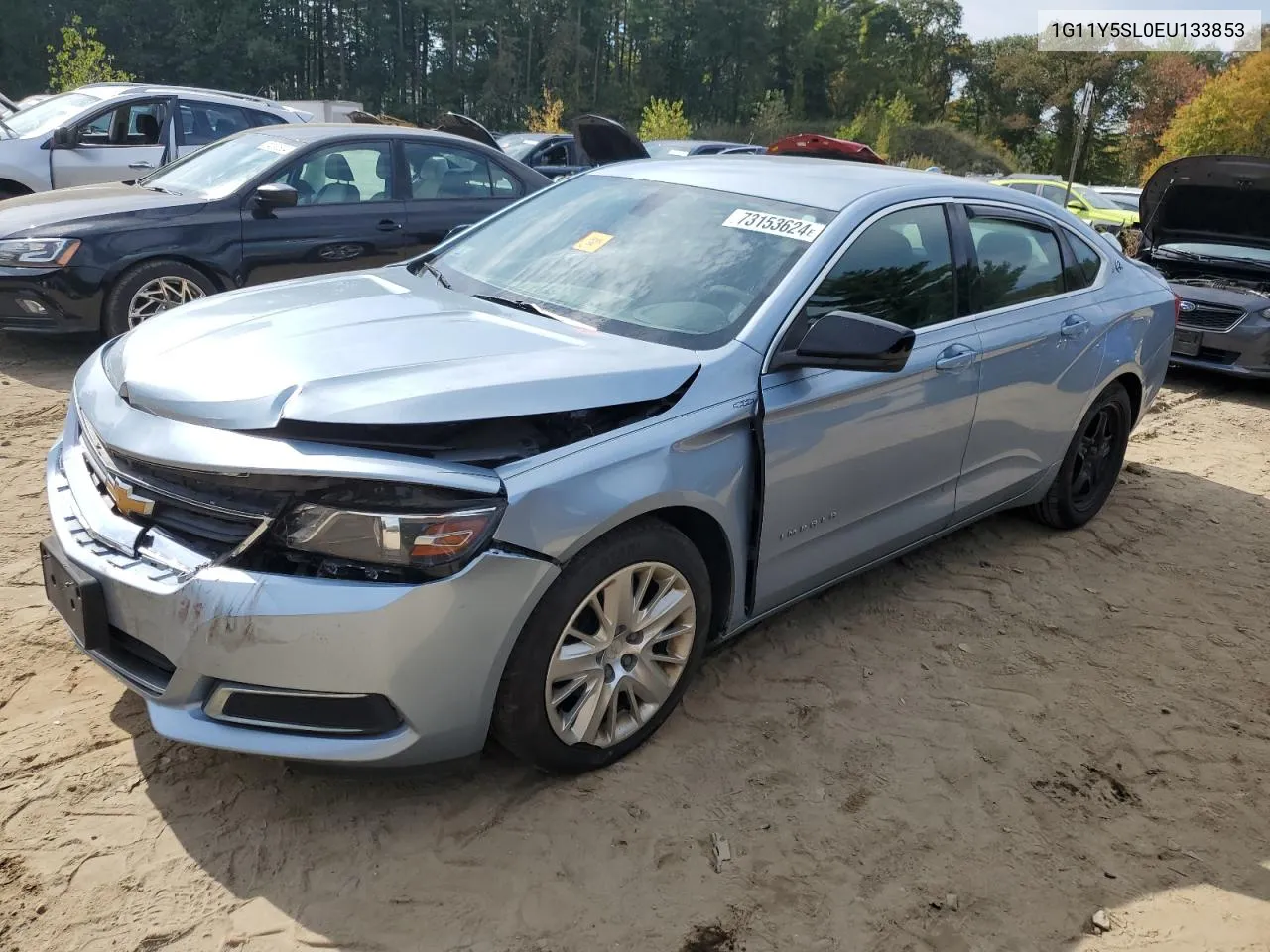 2014 Chevrolet Impala Ls VIN: 1G11Y5SL0EU133853 Lot: 73153624