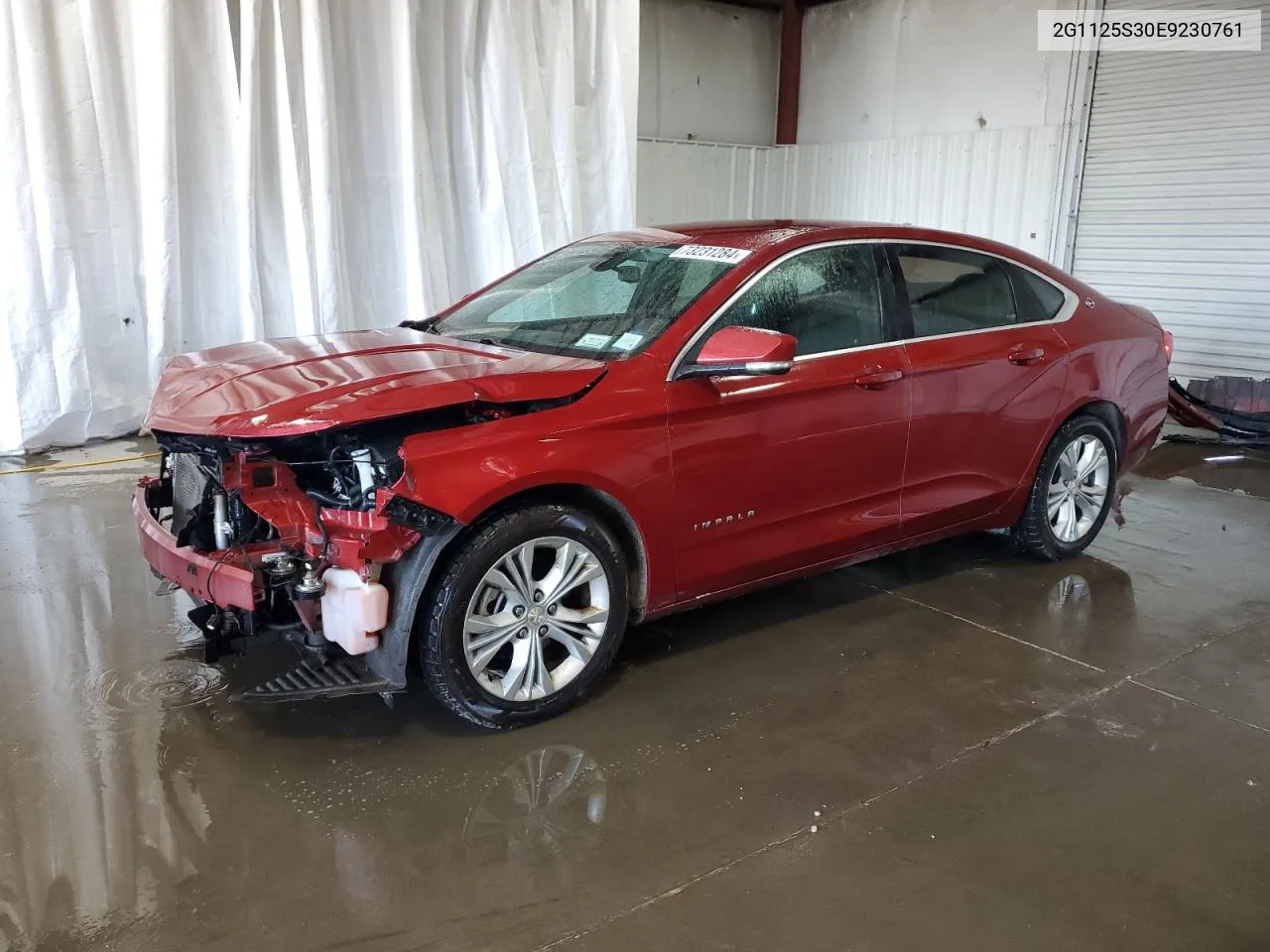 2014 Chevrolet Impala Lt VIN: 2G1125S30E9230761 Lot: 73231284