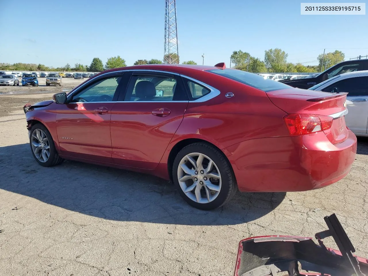 2G1125S33E9195715 2014 Chevrolet Impala Lt