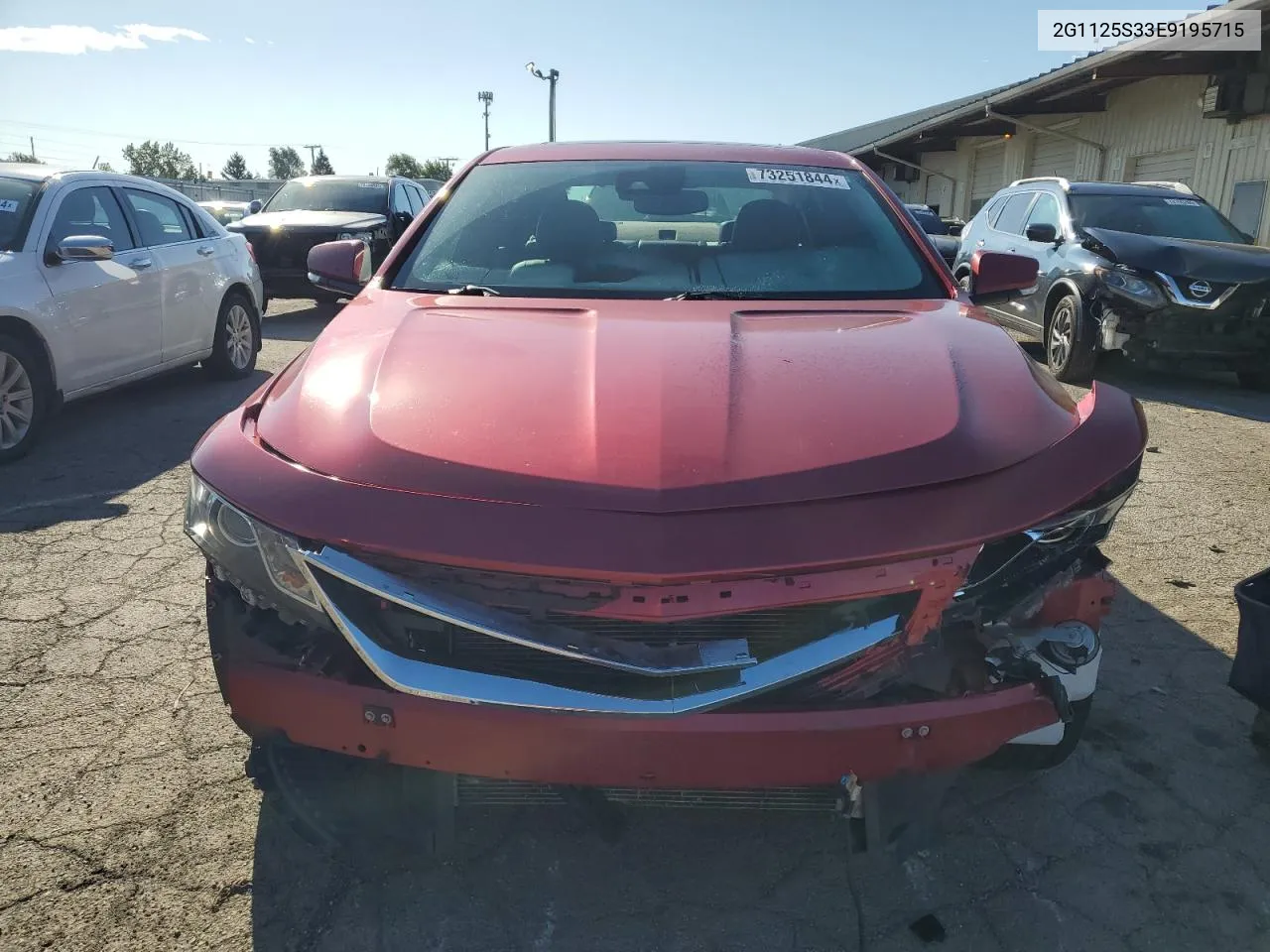 2G1125S33E9195715 2014 Chevrolet Impala Lt