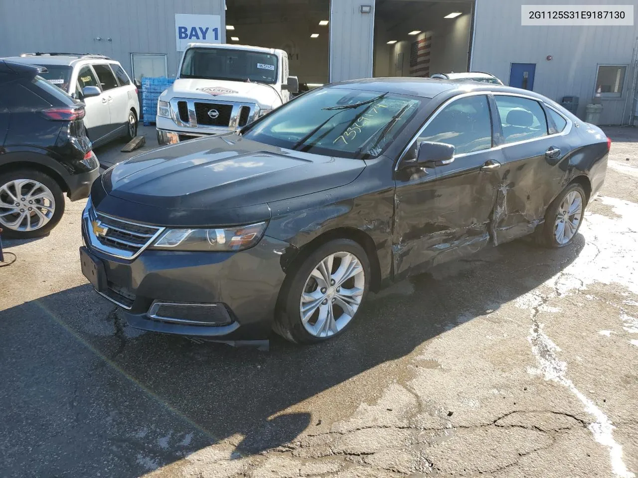 2014 Chevrolet Impala Lt VIN: 2G1125S31E9187130 Lot: 73329174