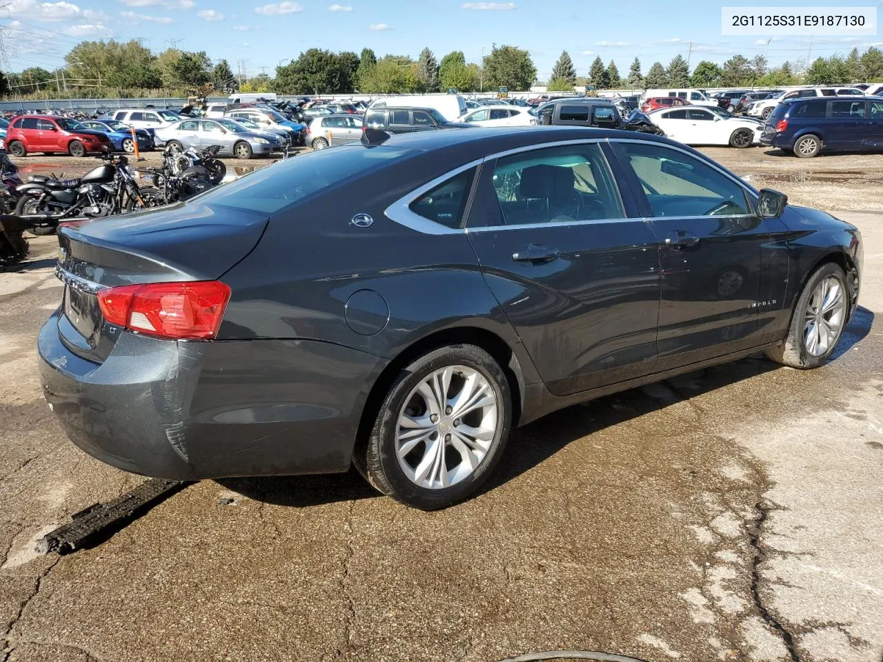 2014 Chevrolet Impala Lt VIN: 2G1125S31E9187130 Lot: 73329174