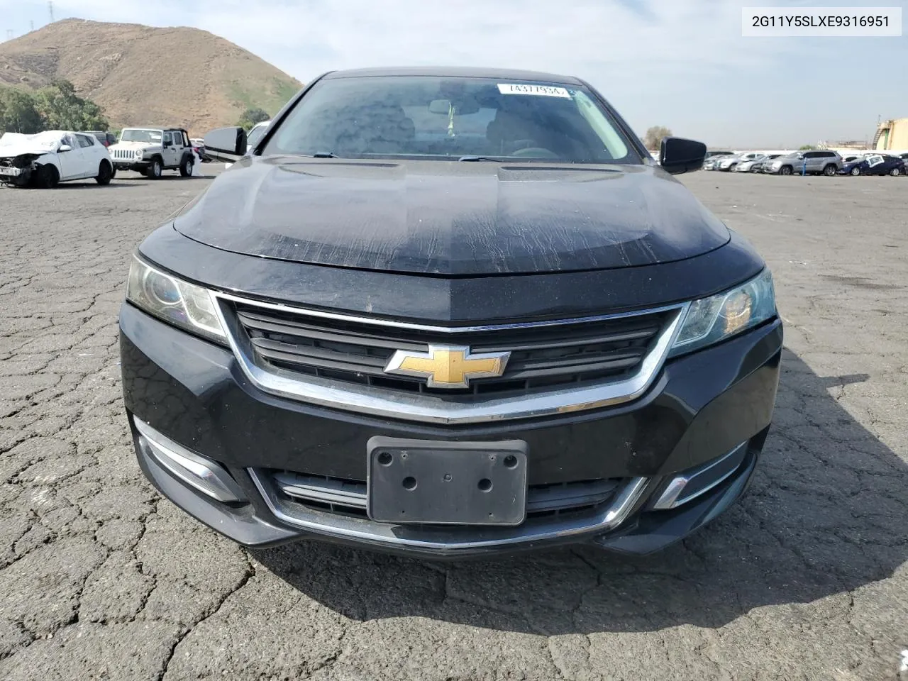 2014 Chevrolet Impala Ls VIN: 2G11Y5SLXE9316951 Lot: 74377934