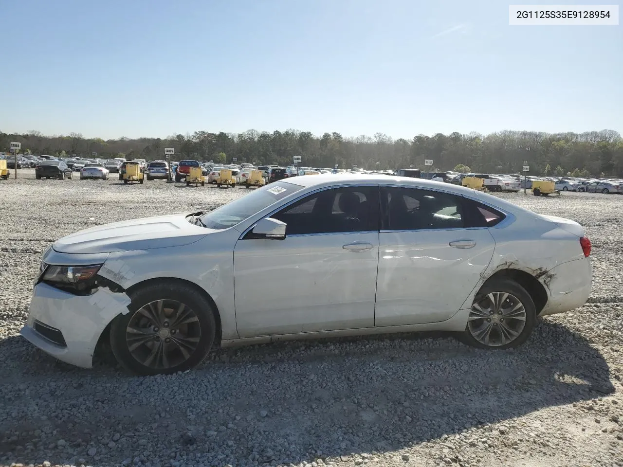 2014 Chevrolet Impala Lt VIN: 2G1125S35E9128954 Lot: 74600244